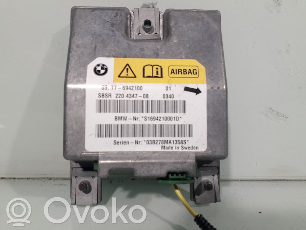 BMW 5 E60 E61 Airbag control unit/module 