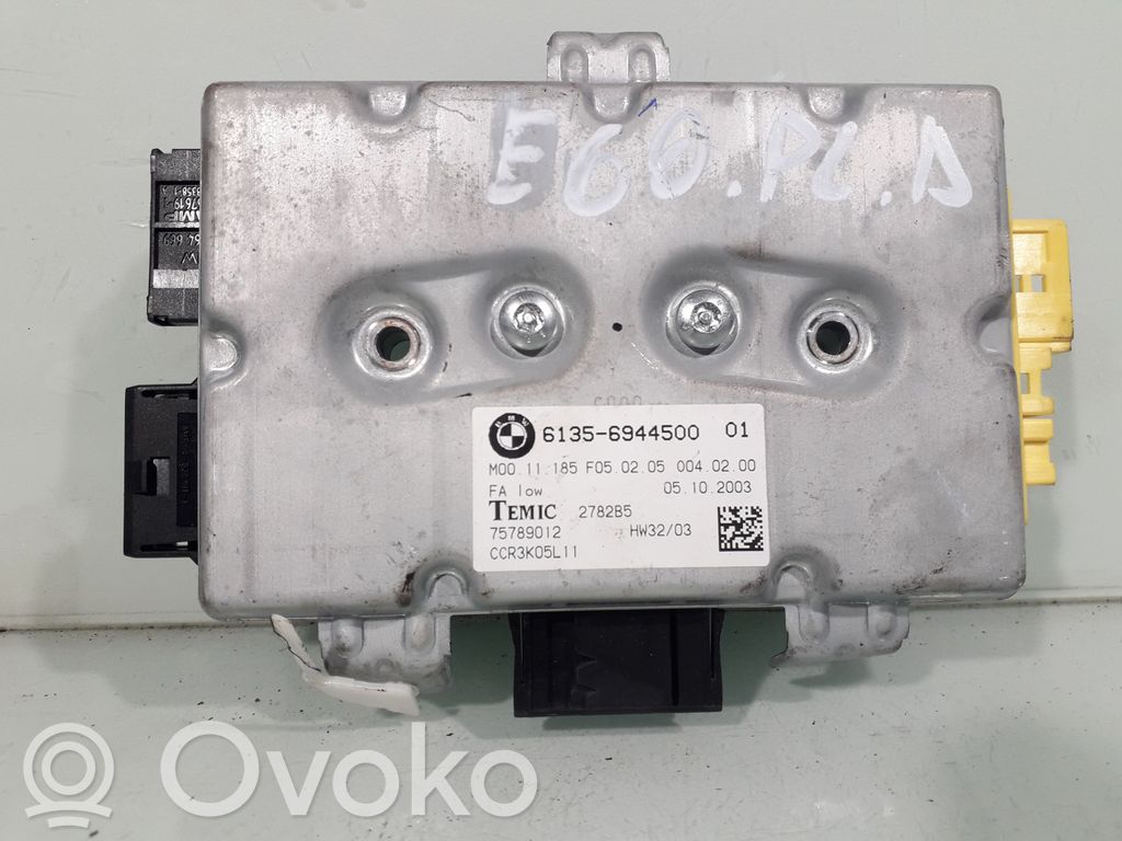 BMW 5 E60 E61 Unidad de control/módulo de la puerta 