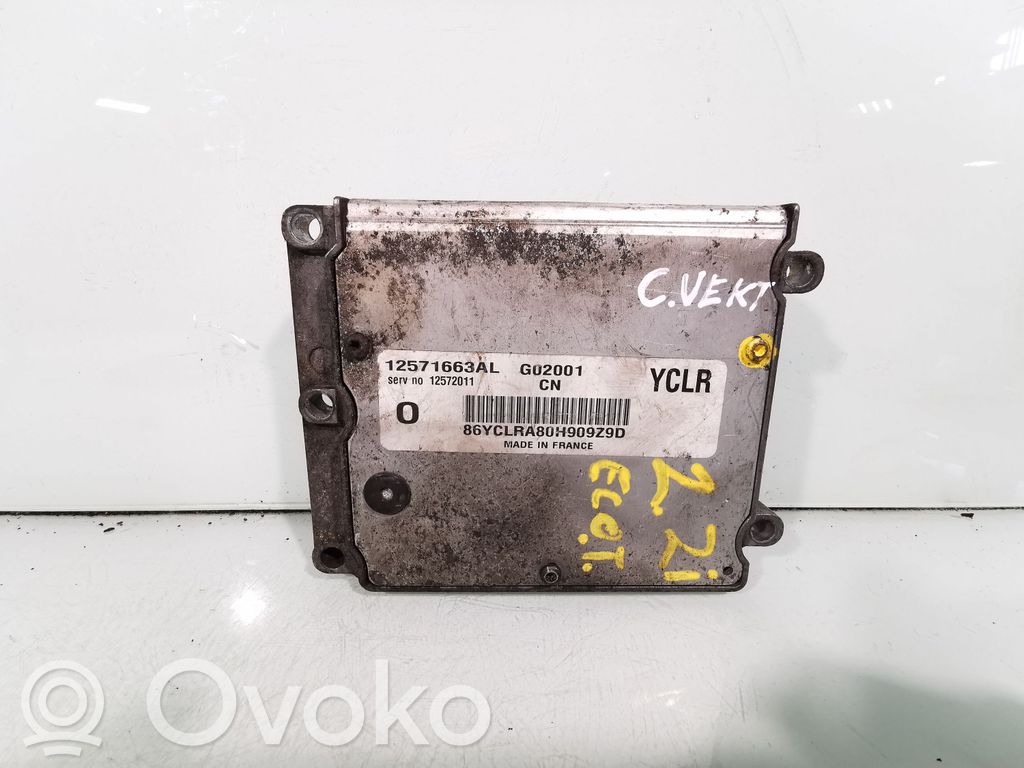 Opel Vectra C Engine control unit/module 