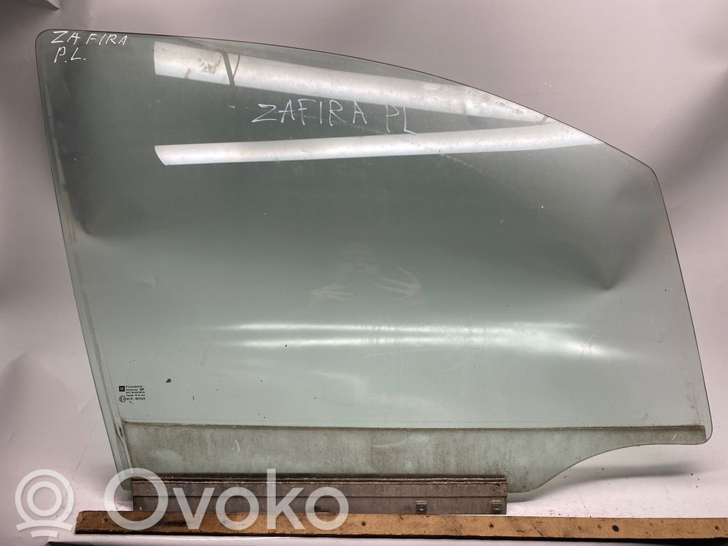 Opel Zafira A priekšējo durvju stikls (četrdurvju mašīnai) 
