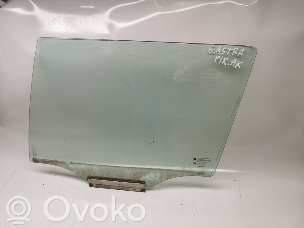 Opel Astra G aizmugurējo durvju stikls 
