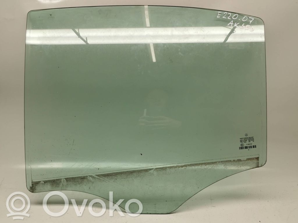 Mercedes-Benz E W211 Rear door window glass 