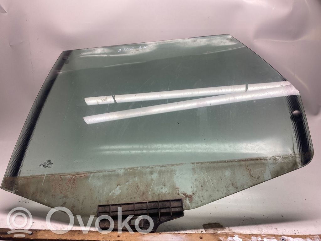 Audi 100 S4 C4 Rear door window glass 