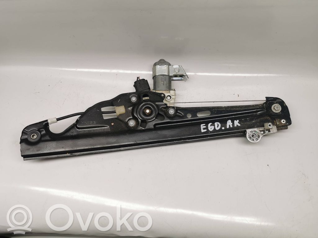 BMW 5 E60 E61 Rear door window regulator with motor 