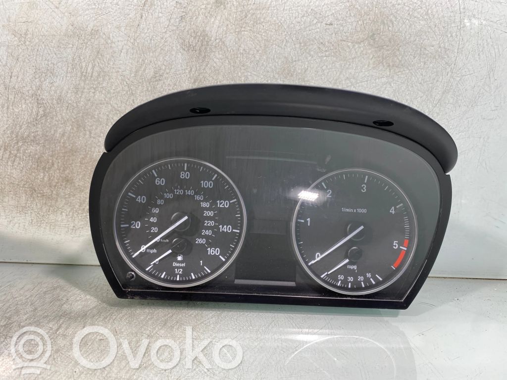 BMW 3 E90 E91 Speedometer (instrument cluster) 