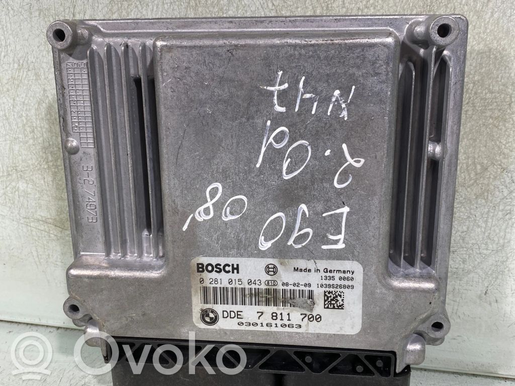 BMW 3 E90 E91 Engine control unit/module 