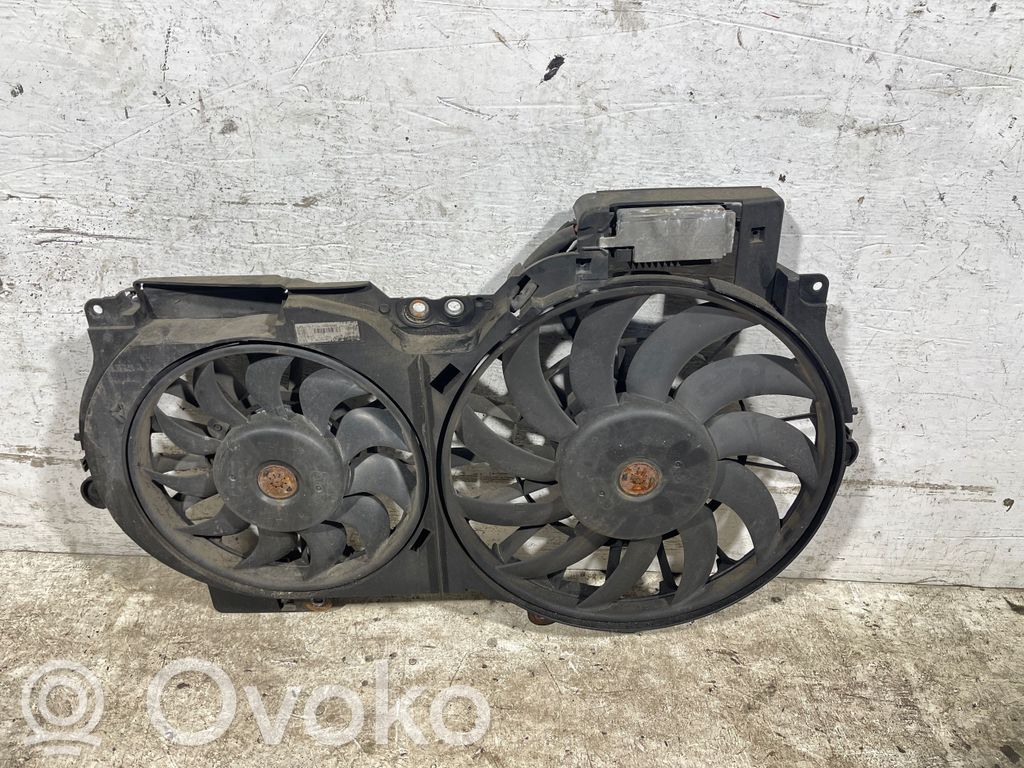 Audi A6 S6 C6 4F Elektrisks radiatoru ventilators 