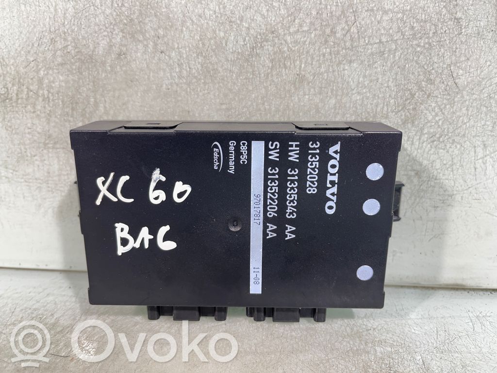 Volvo XC60 Tailgate/trunk control unit/module 