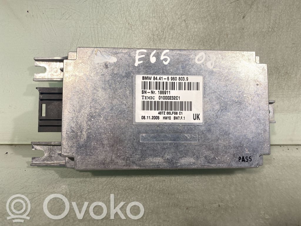 BMW 7 E65 E66 Voice control module 
