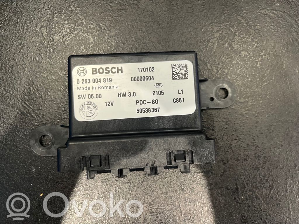 Alfa Romeo Giulia Parking PDC control unit/module 