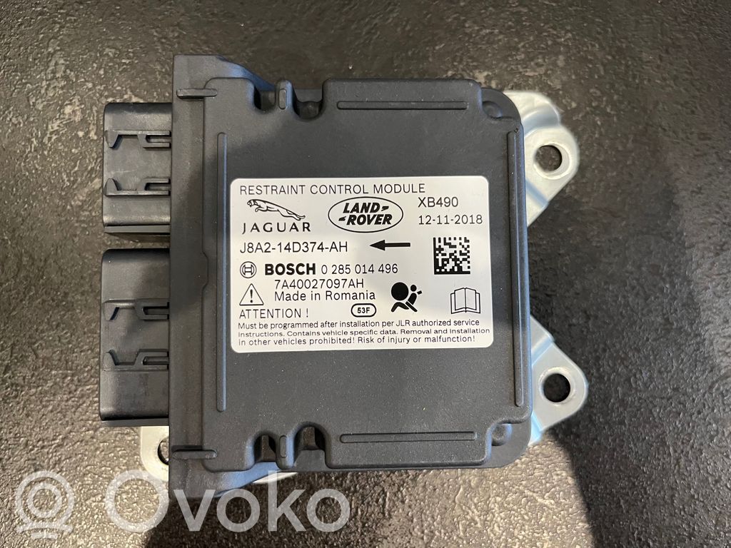 Land Rover Range Rover Velar Airbagsteuergerät 