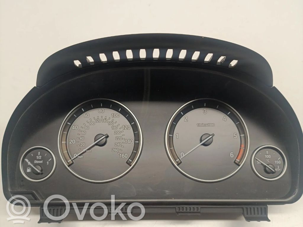BMW 5 F10 F11 Speedometer (instrument cluster) 