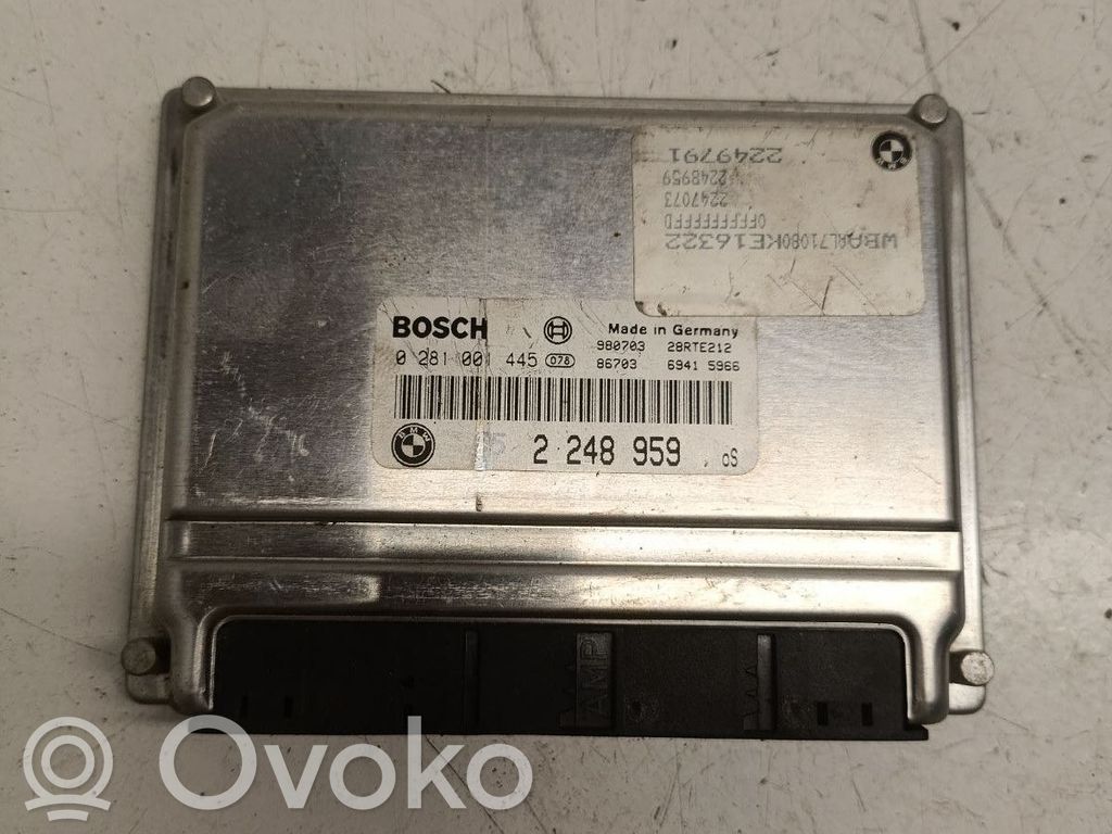BMW 3 E46 Engine control unit/module 