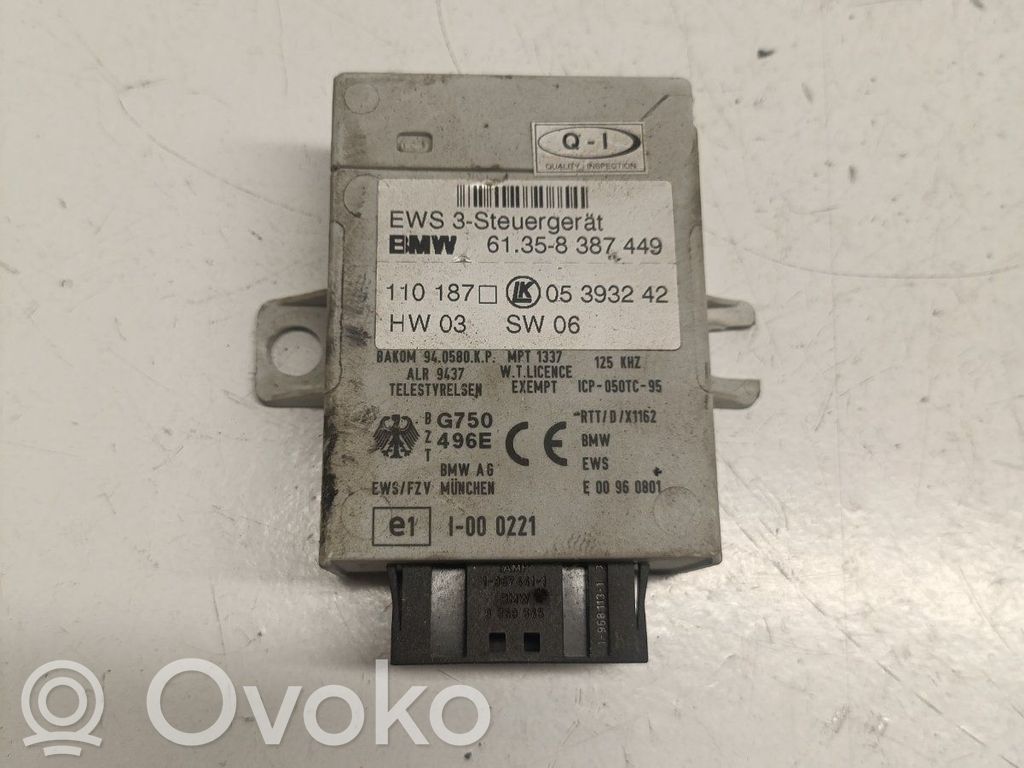 BMW 5 E39 Immobilizer control unit/module 