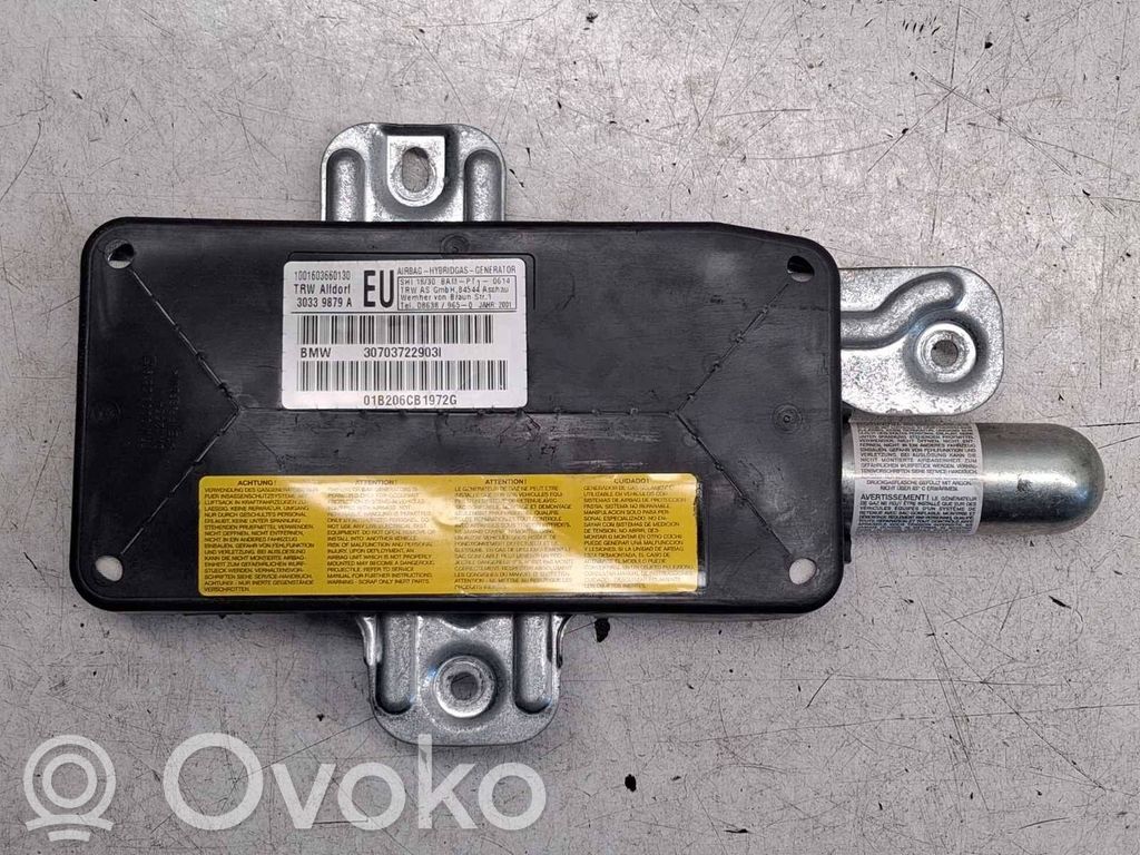 BMW 3 E46 Priekšējo durvju drošības spilvens 