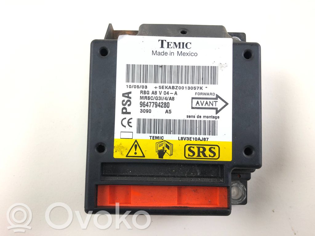 Citroen C3 Airbag control unit/module 
