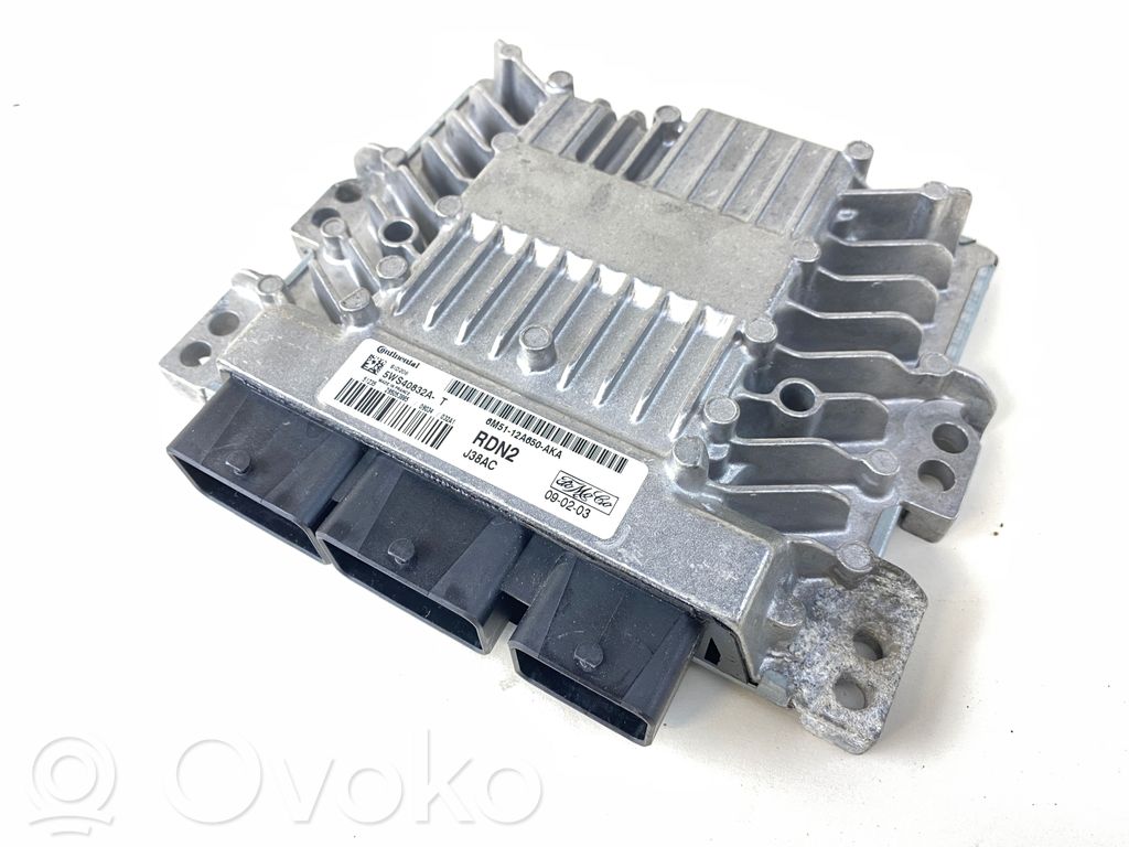 Engine control unit/module   5WS40832AT,6M5112A650AKA,J38AC,S122865032