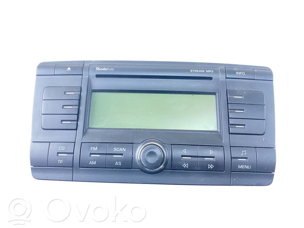 Skoda Octavia Mk2 (1Z) Unitate principală radio/CD/DVD/GPS 