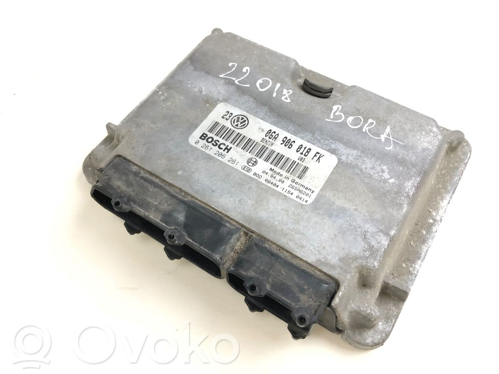 Engine control unit/module   06A906018FK,0261206261