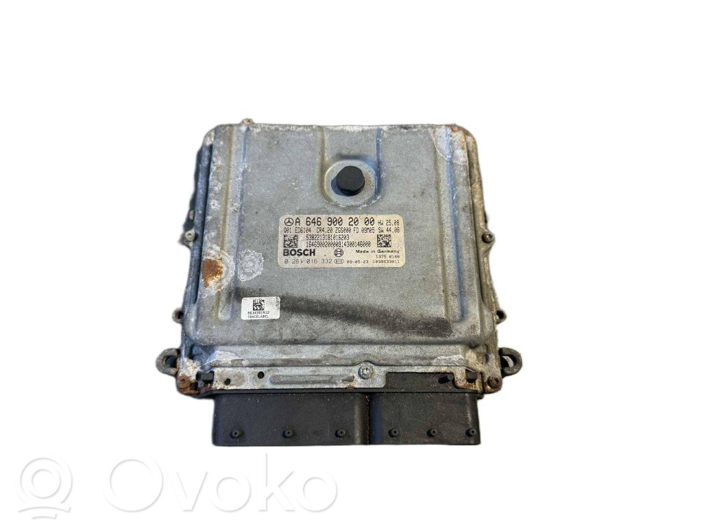 Mercedes-Benz Sprinter W906 Sterownik / Moduł ECU 