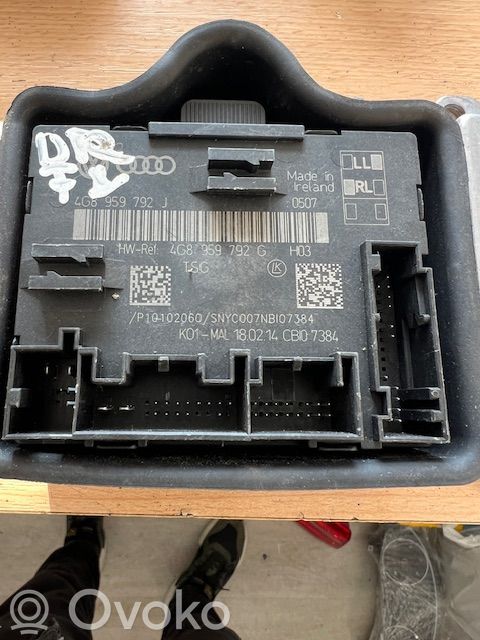 Unidad de control/módulo de la puerta