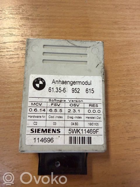 BMW 5 E60 E61 Tow bar relay 