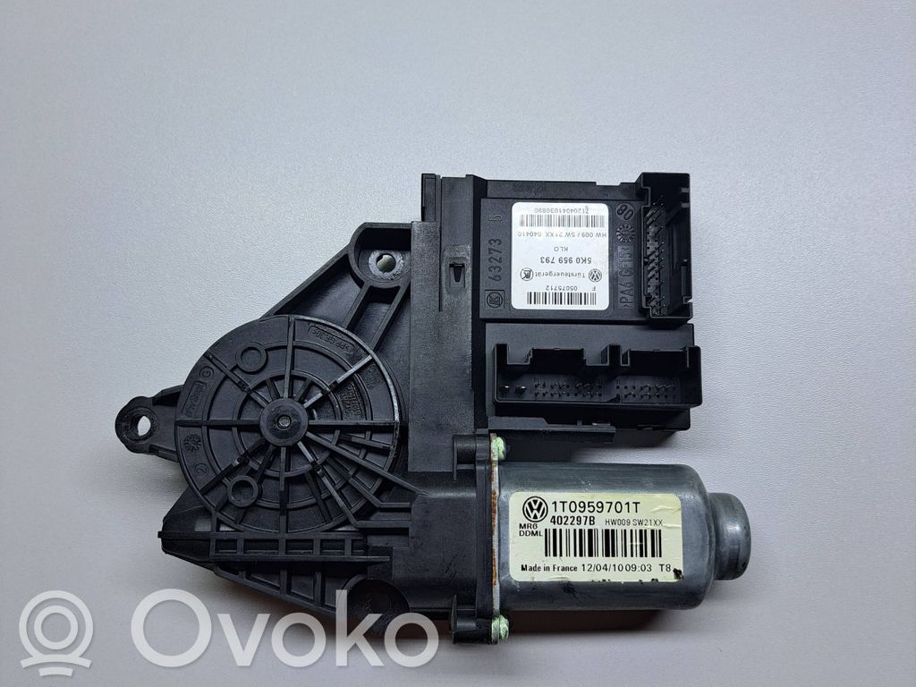 Skoda Octavia Mk2 (1Z) Silnik regulatora szyby drzwi przednich 