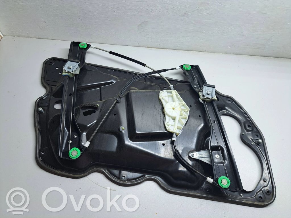 Volkswagen PASSAT B7 Mechanizm podnoszenia szyby przedniej bez silnika 