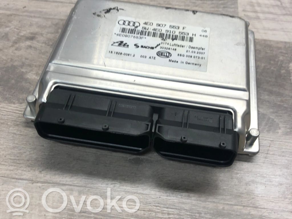 Module de commande suspension pneumatique arrière   4E0907553F,4E0910553H