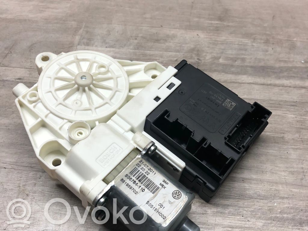 Volkswagen Jetta VI Silnik regulatora szyby drzwi przednich 
