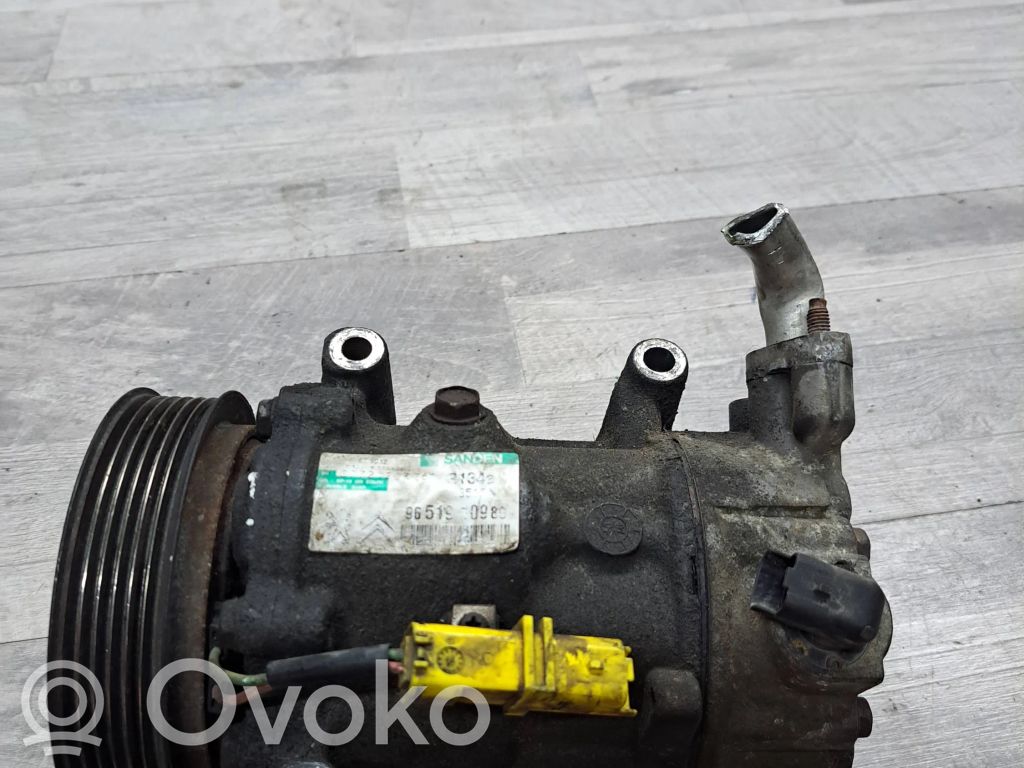 Peugeot 207 Compressore aria condizionata (A/C) (pompa) 
