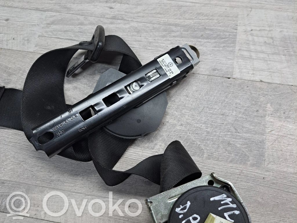 Mercedes-Benz ML W164 Pas bezpieczeństwa fotela przedniego 