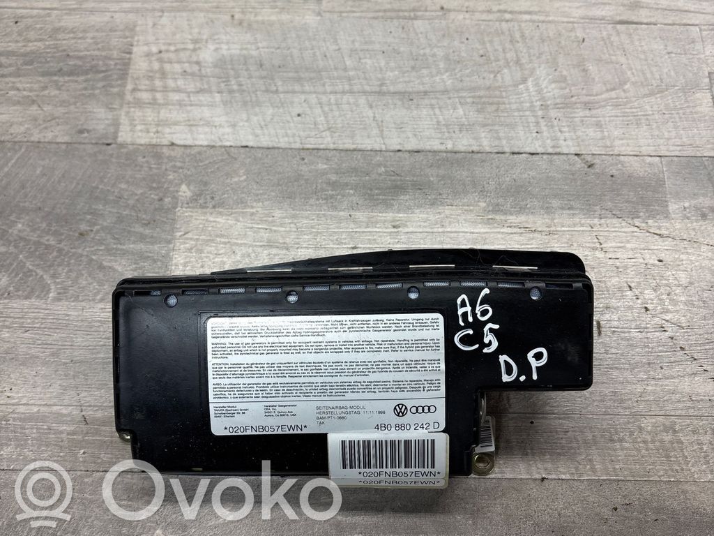 Audi A6 S6 C5 4B Sitz-Airbag 