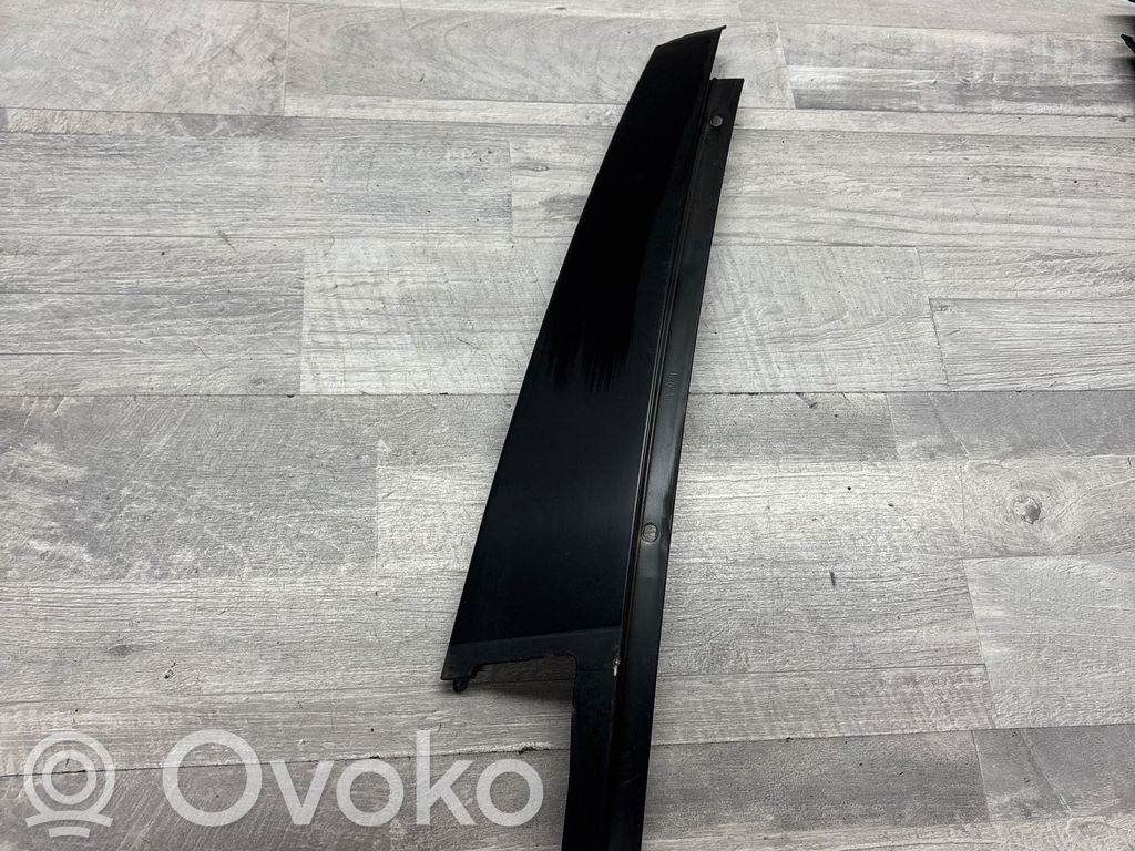 BMW 5 F10 F11 Rear door glass trim molding 