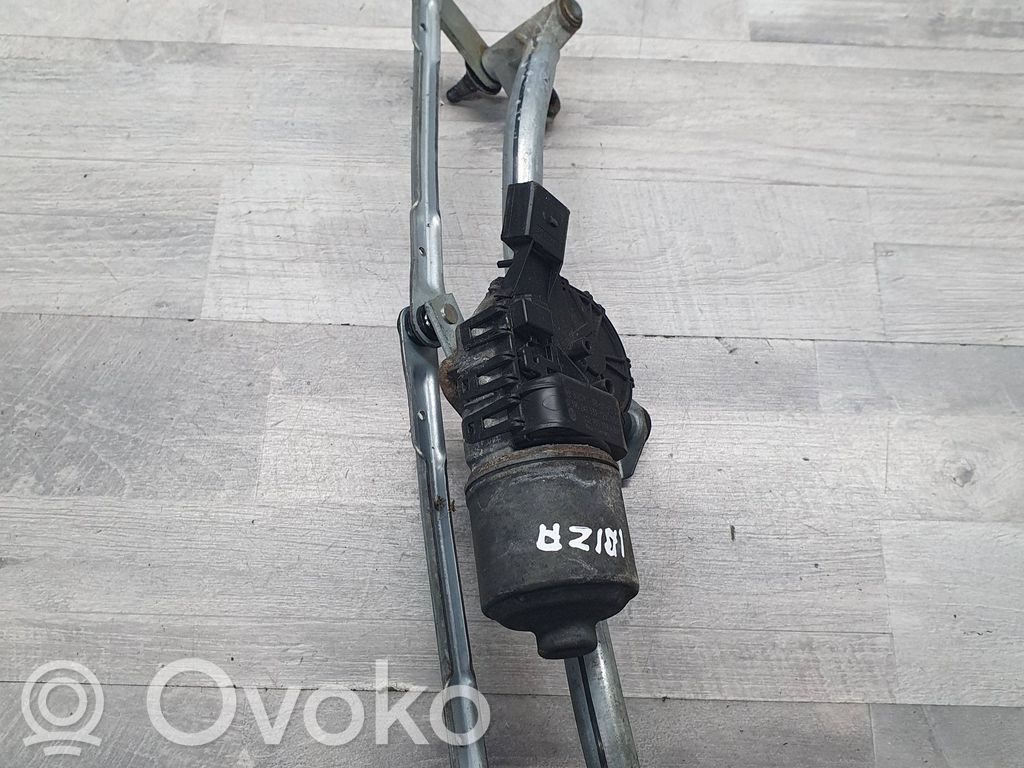 Seat Ibiza III (6L) Mechanizm i silniczek wycieraczek szyby przedniej / czołowej 