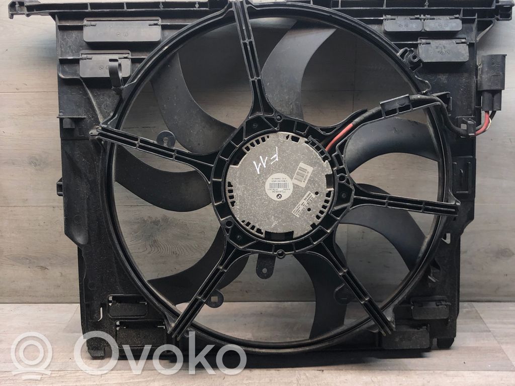 BMW 5 F10 F11 Elektryczny wentylator chłodnicy 
