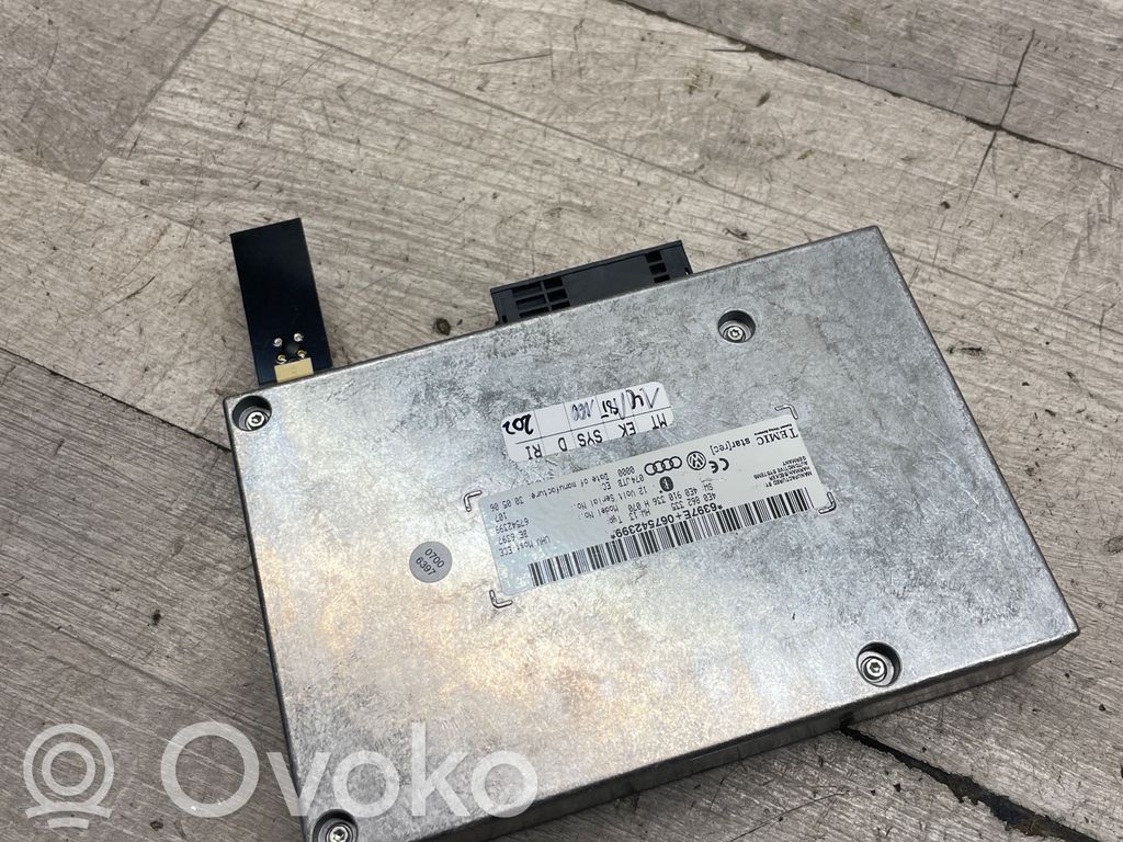 Unidad de control/módulo de bluetooth   4E0910336H,4E0862335,067542399