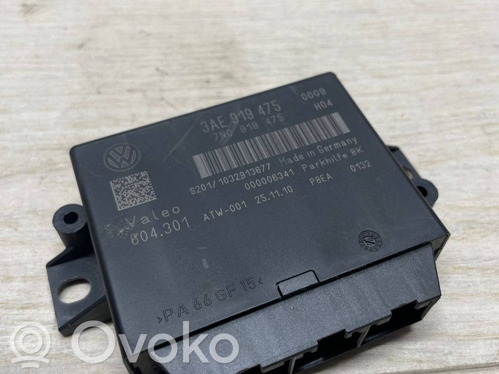 Volkswagen PASSAT B7 Unitate/modul de comandă parcare PDC 