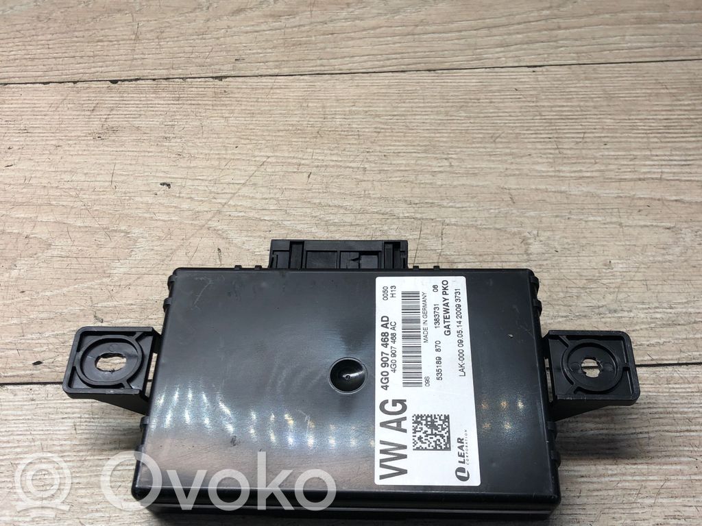 Audi A6 S6 C7 4G Moduł sterowania Gateway 
