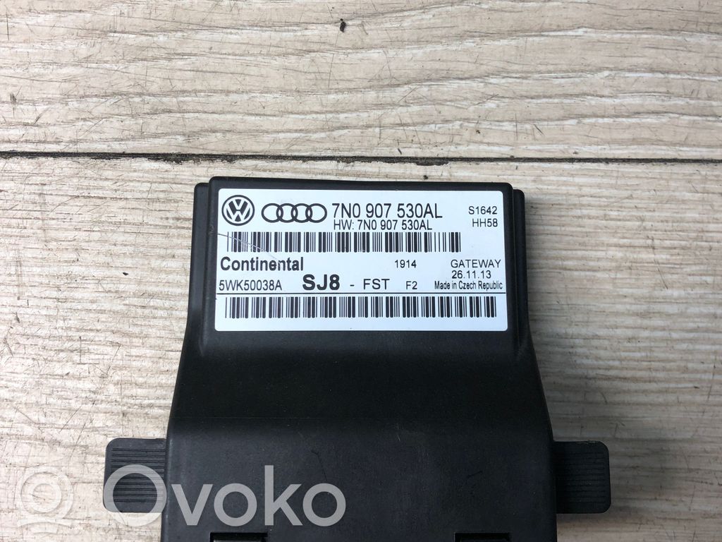 Módulo de control Gateway   7N0907530AL,5WK50038A