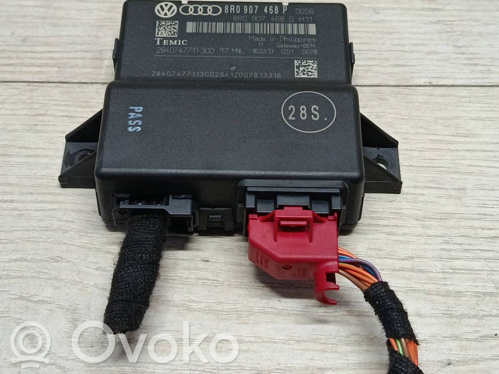 Audi A4 S4 B8 8K Modul control gateway 
