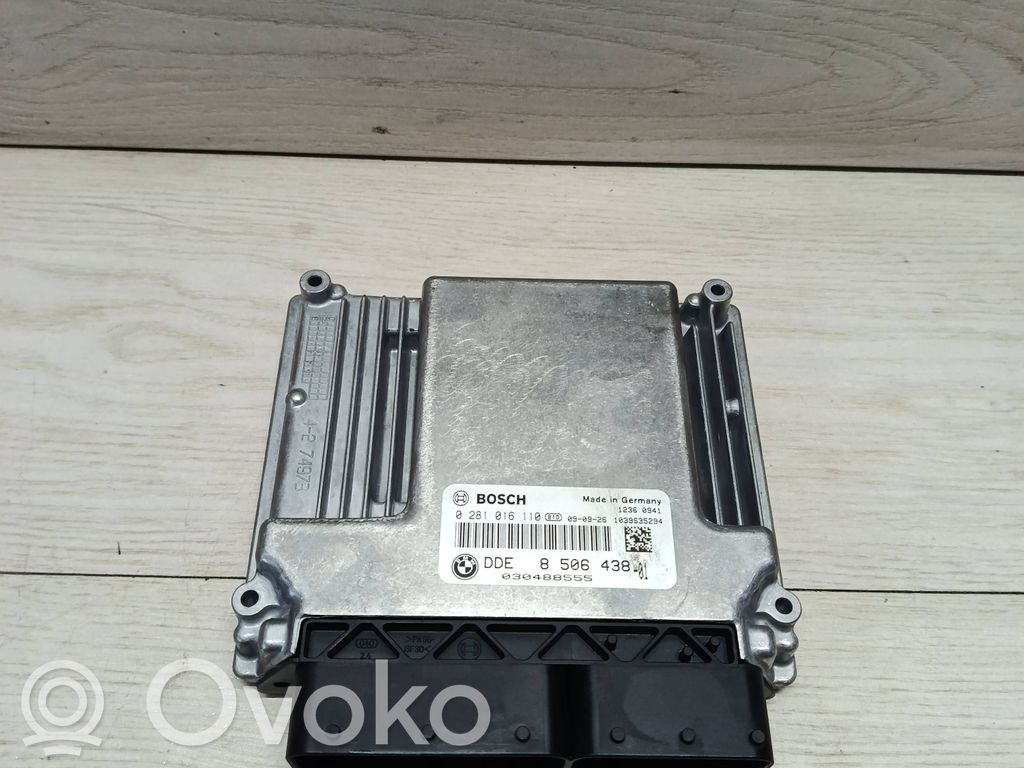Unidad de control/módulo del motor   0281016110,8506438,030488555