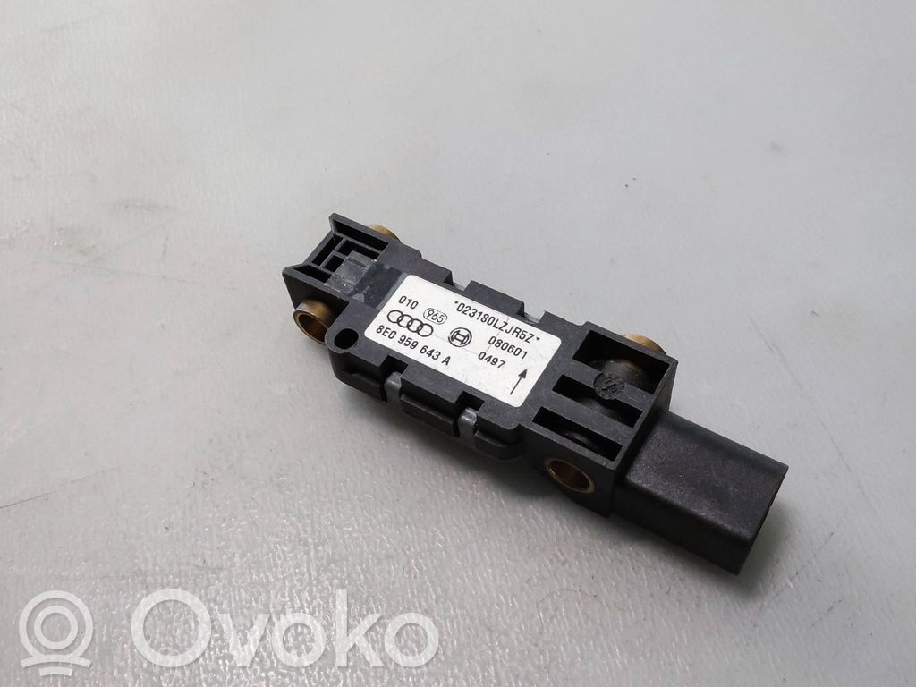 Audi A4 S4 B6 8E 8H Gaisa spilvenu trieciensensors 