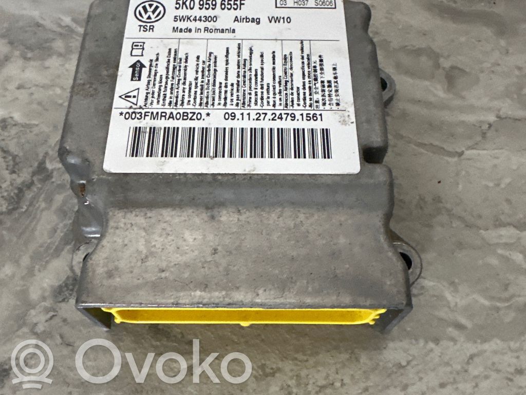 Volkswagen Golf Plus Sterownik / Moduł Airbag 