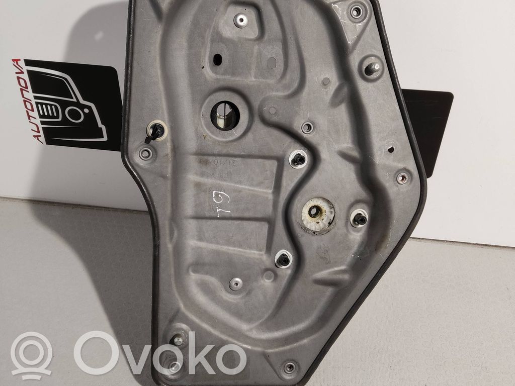 Skoda Superb B6 (3T) Mechanizm podnoszenia szyby tylnej bez silnika 