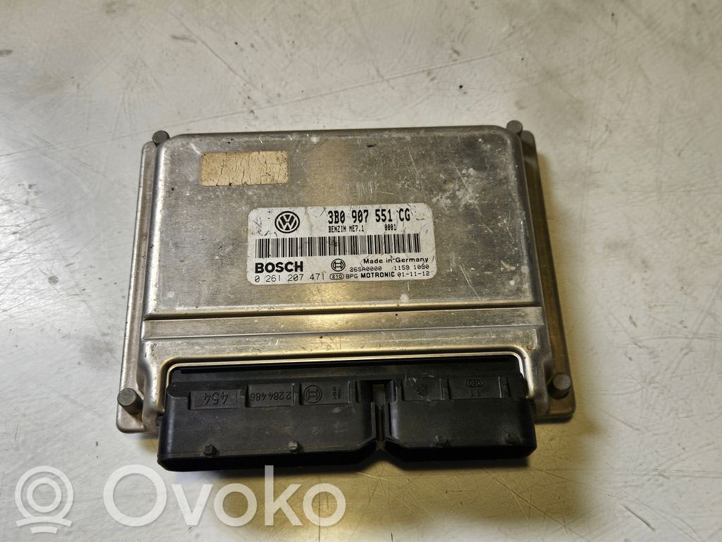 Volkswagen PASSAT B5.5 Engine control unit/module 