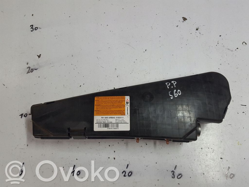 Airbag del asiento   31263111