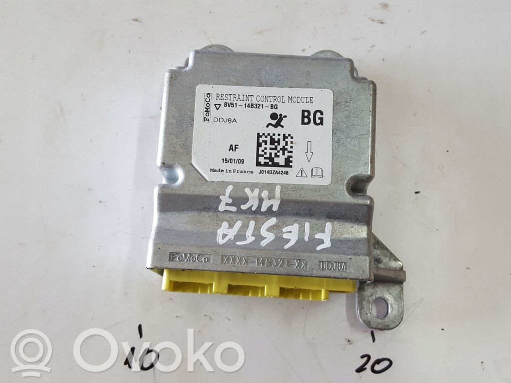 Ford Fiesta Airbag control unit/module 