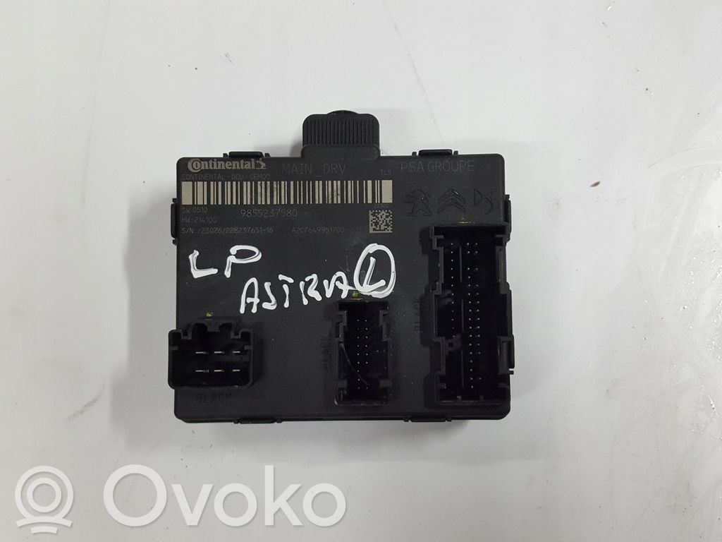 Opel Astra J Sterownik / Moduł drzwi 