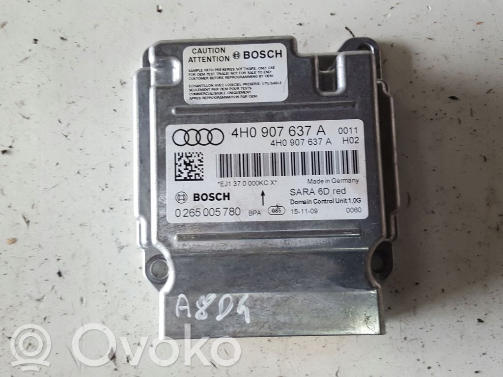 ESP (stability system) control unit   4H0907637A